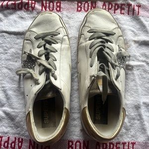 Golden Goose Superstars! Great condition, slightly worn